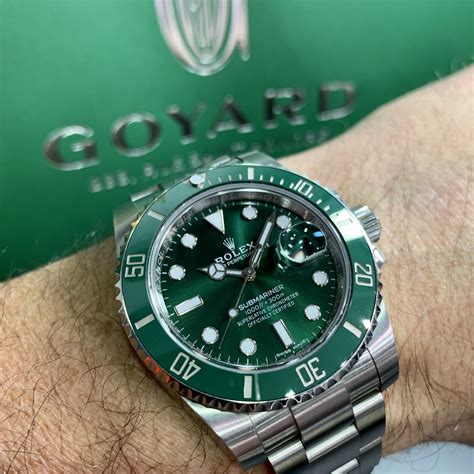 rolex submariner verde quadrante|rolex green submariner.